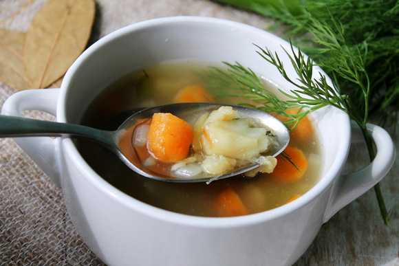Диетический суп из овощей пюре