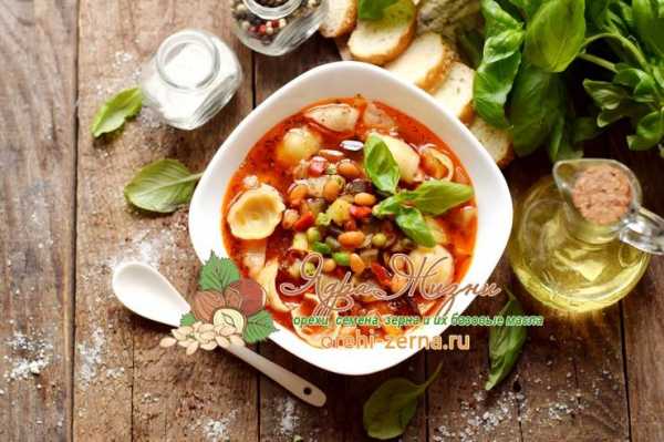 Суп минестроне рецепт классический с фасолью